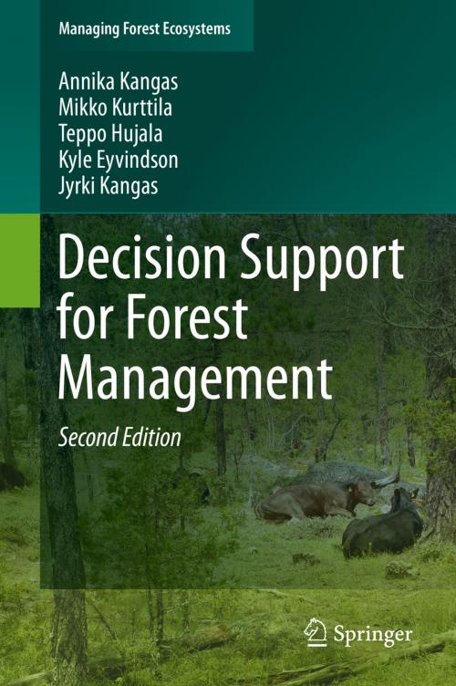 Cover of the book Decision Support for Forest Management by Annika Kangas, Mikko Kurttila, Teppo Hujala, Kyle Eyvindson, Jyrki Kangas, Springer International Publishing