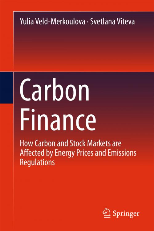 Cover of the book Carbon Finance by Yulia Veld-Merkoulova, Svetlana Viteva, Springer International Publishing