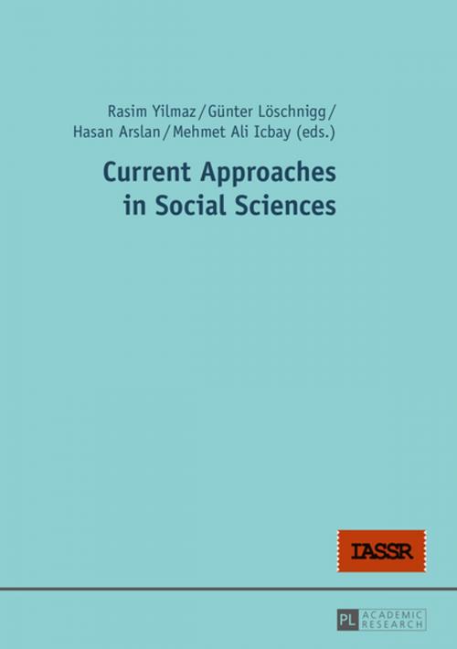 Cover of the book Current Approaches in Social Sciences by , Peter Lang