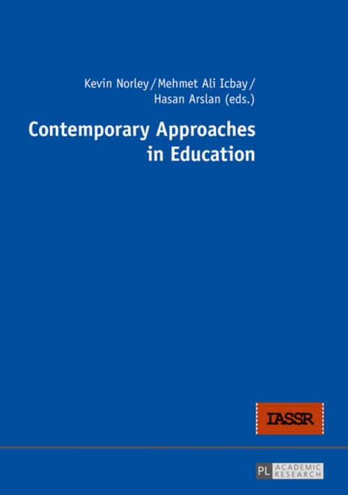 Cover of the book Contemporary Approaches in Education by , Peter Lang