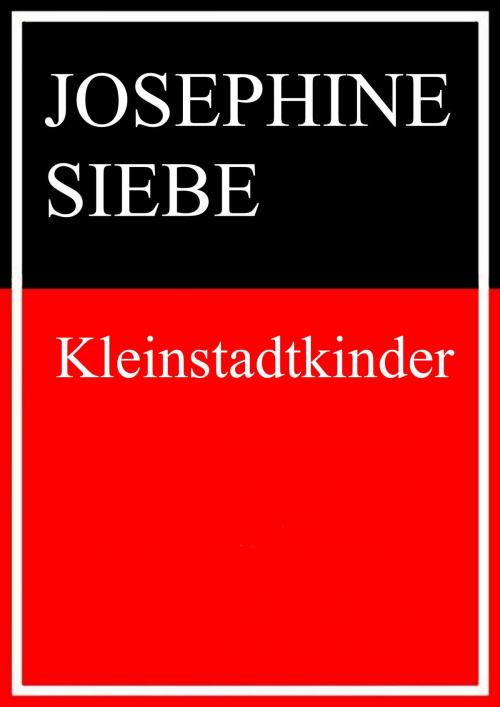 Cover of the book Kleinstadtkinder by Josephine Siebe, Books on Demand