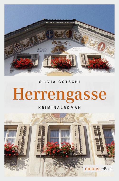 Cover of the book Herrengasse by Silvia Götschi, Emons Verlag