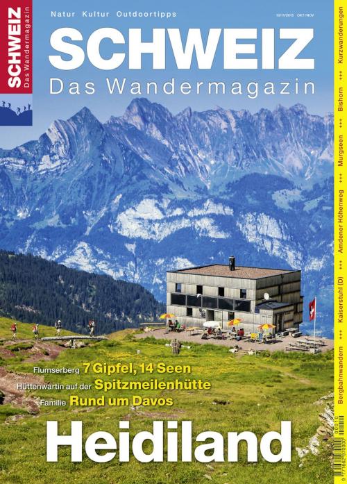 Cover of the book Heidiland by Redaktion Wandermagazin Schweiz, Rothus Verlag