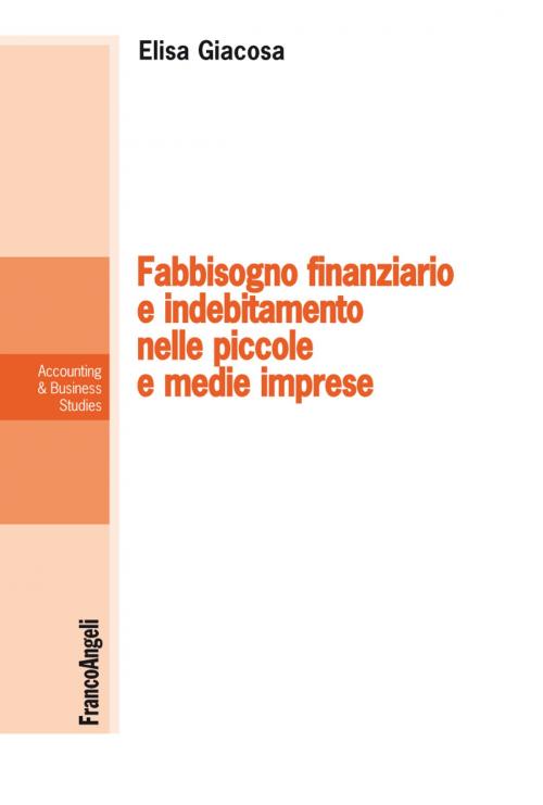 Cover of the book Fabbisogno finanziario e indebitamento nelle piccole e medie imprese by Elisa Giacosa, Franco Angeli Edizioni