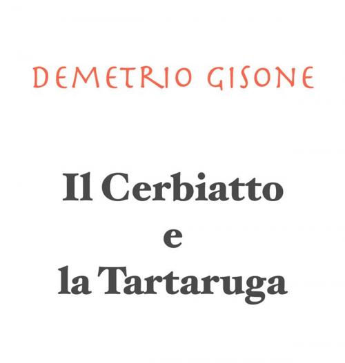 Cover of the book Il Cerbiatto e la Tartaruga by Demetrio Gisone, Youcanprint Self-Publishing