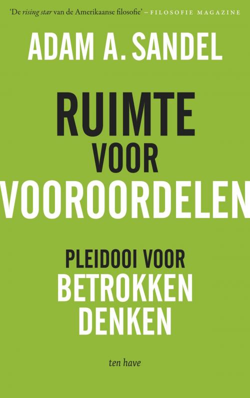 Cover of the book Ruimte voor vooroordelen by Adam Sandel, VBK Media