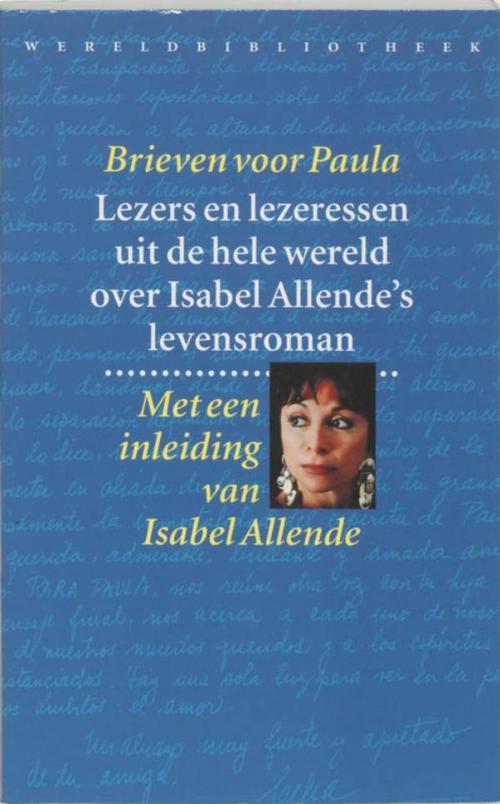Cover of the book Brieven voor Paula by Isabel Allende, Wereldbibliotheek