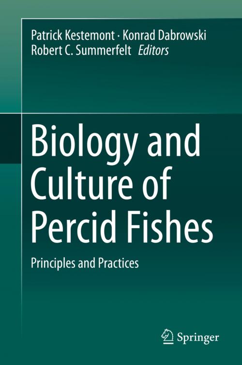 Cover of the book Biology and Culture of Percid Fishes by , Springer Netherlands