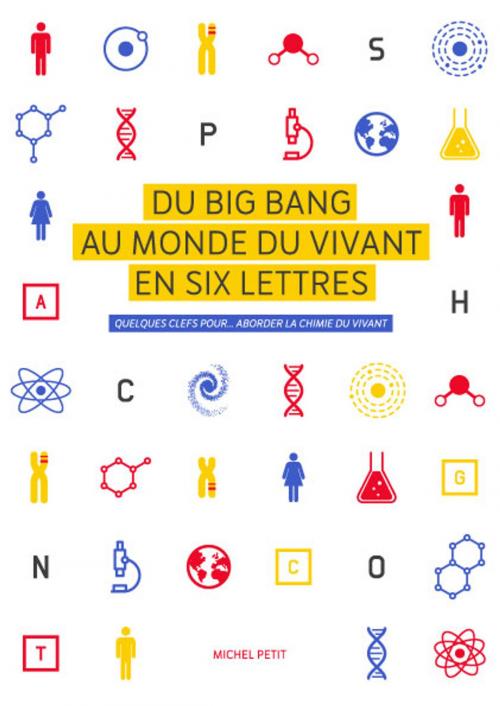 Cover of the book Du big bang au monde du vivant en six lettres by Michel Petit, Michel Petit