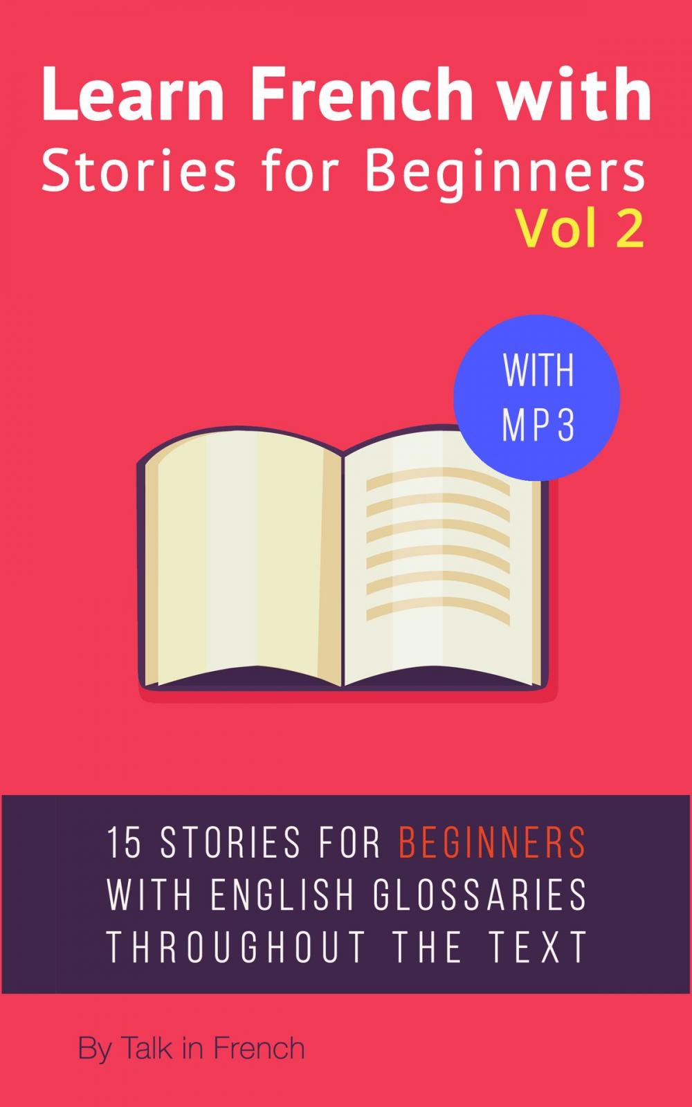 Big bigCover of Learn French with Stories for Beginners Volume 2