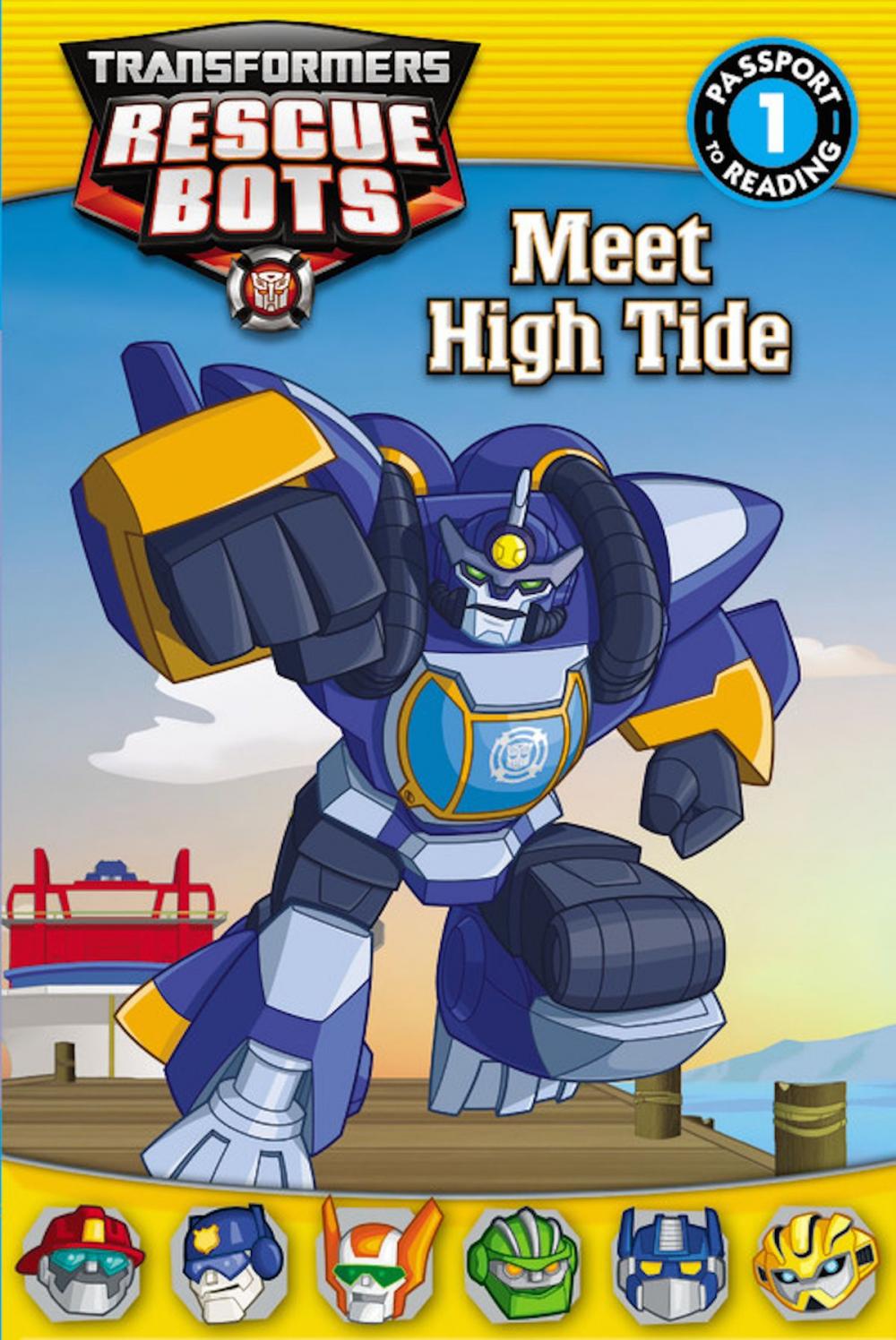Big bigCover of Transformers Rescue Bots: Meet High Tide