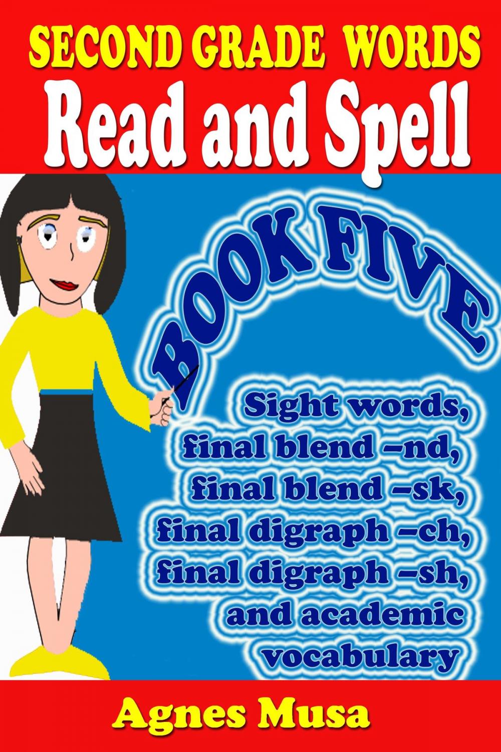 Big bigCover of Second Grade Words Read And Spell Book Five