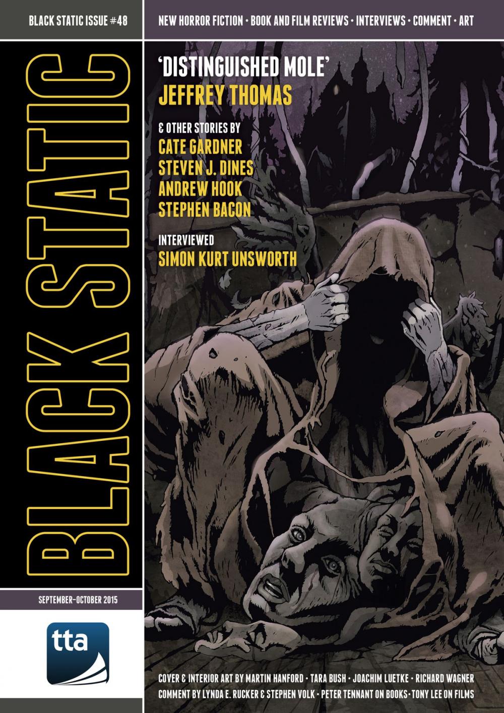 Big bigCover of Black Static #48 (September-October 2015)