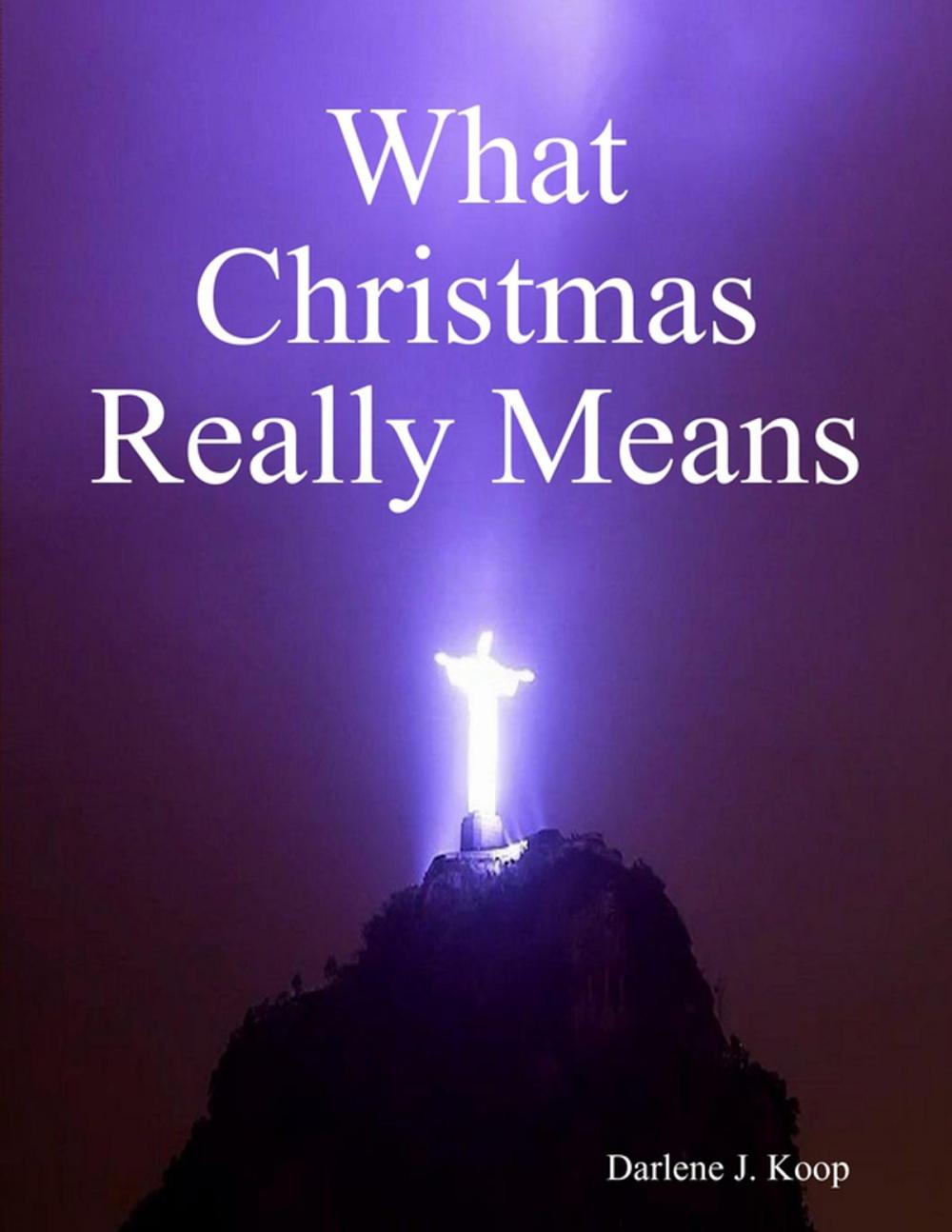 Big bigCover of What Christmas Really Means