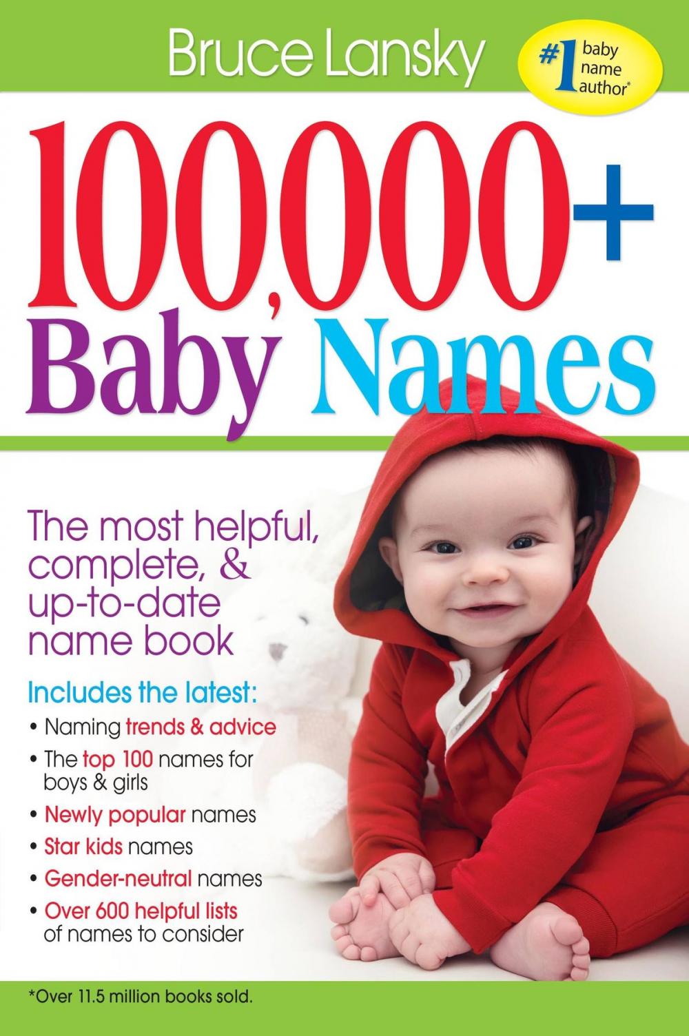 Big bigCover of 100,000 + Baby Names