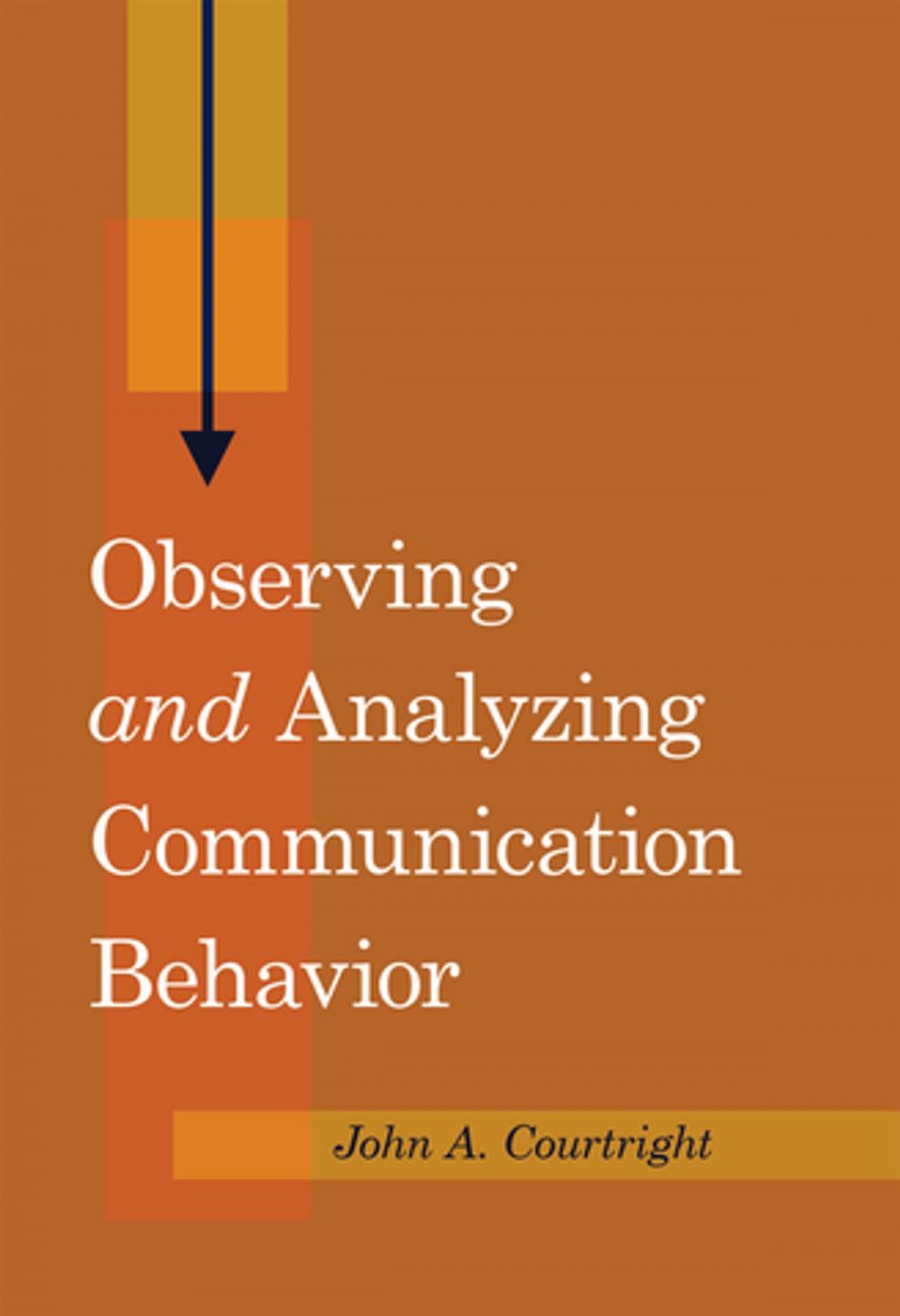 Big bigCover of Observing «and» Analyzing Communication Behavior