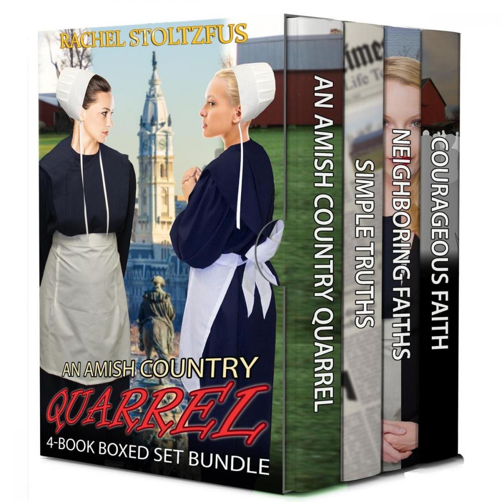 Big bigCover of An Amish Country Quarrel 4-Book Boxed Set Bundle