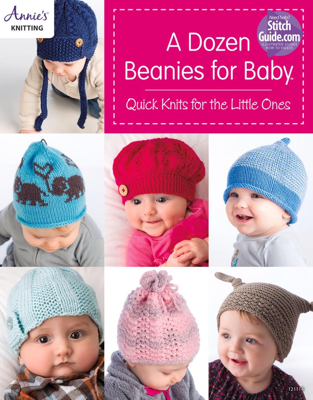 Big bigCover of A Dozen Beanies for Baby