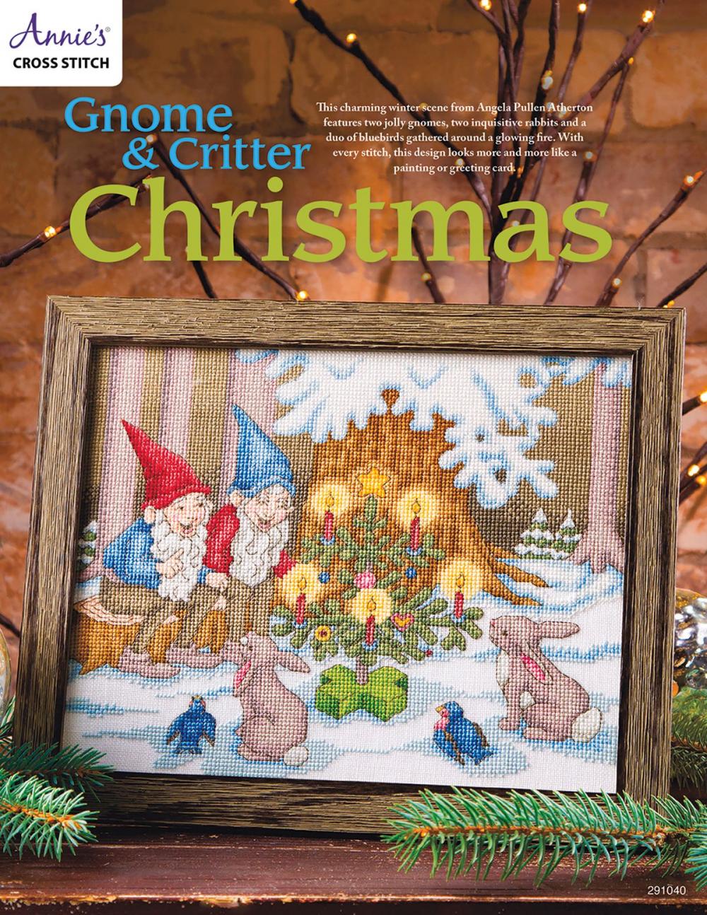 Big bigCover of Gnome & Critter Christmas Cross Stitch Pattern