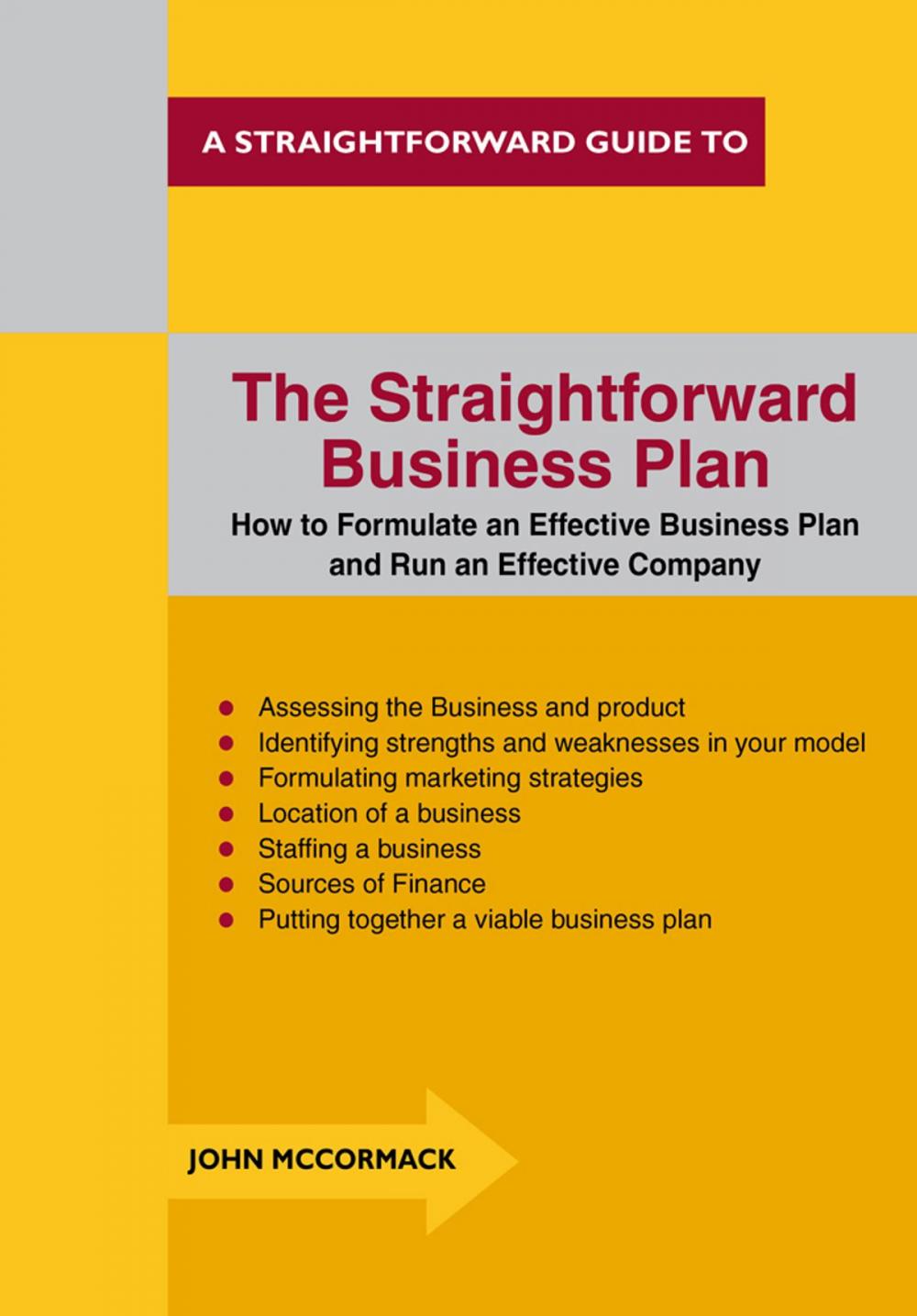 Big bigCover of The Straightforward Business Plan
