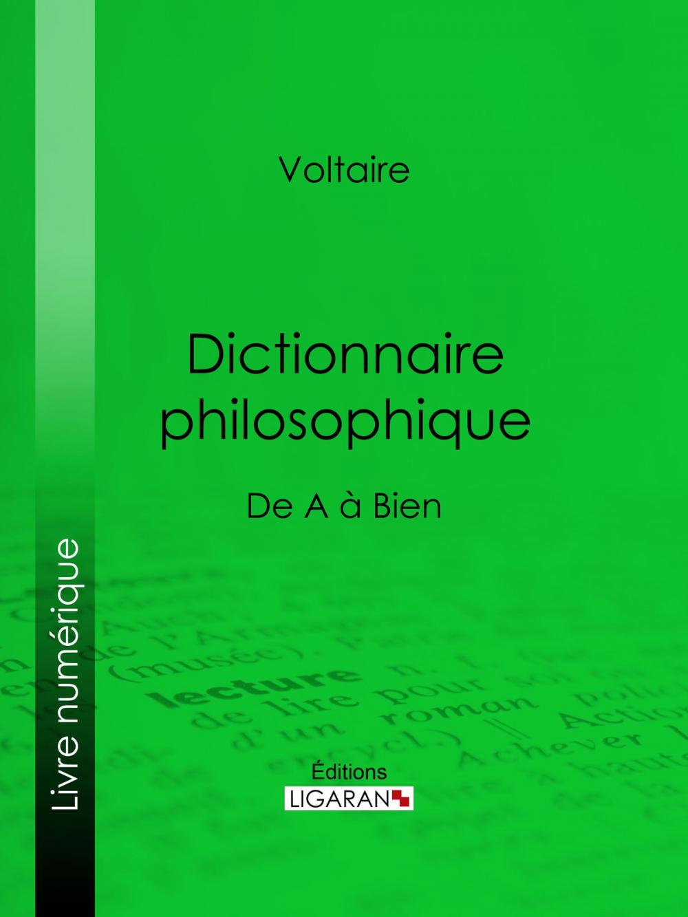 Big bigCover of Dictionnaire philosophique