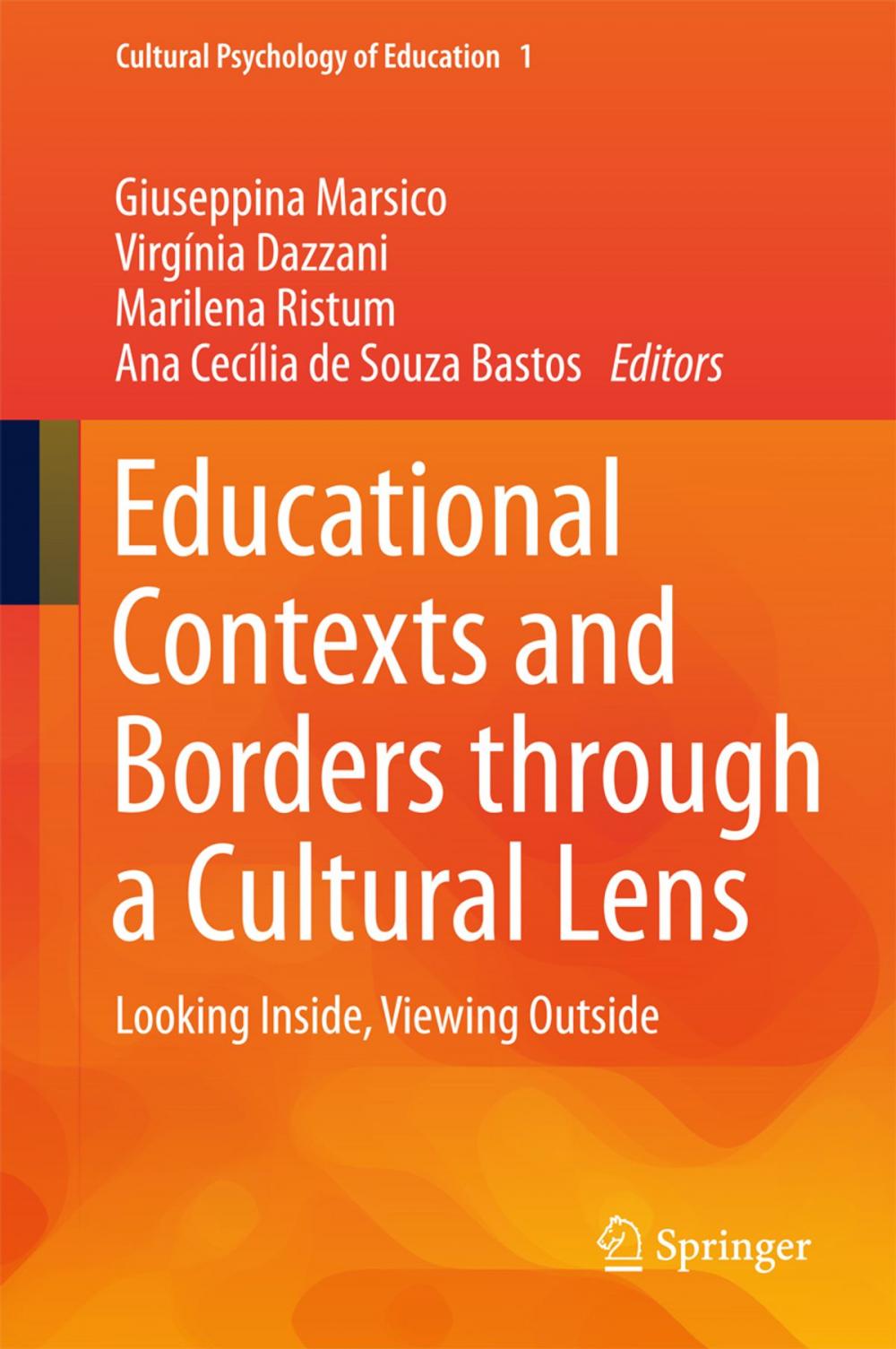 Big bigCover of Educational Contexts and Borders through a Cultural Lens