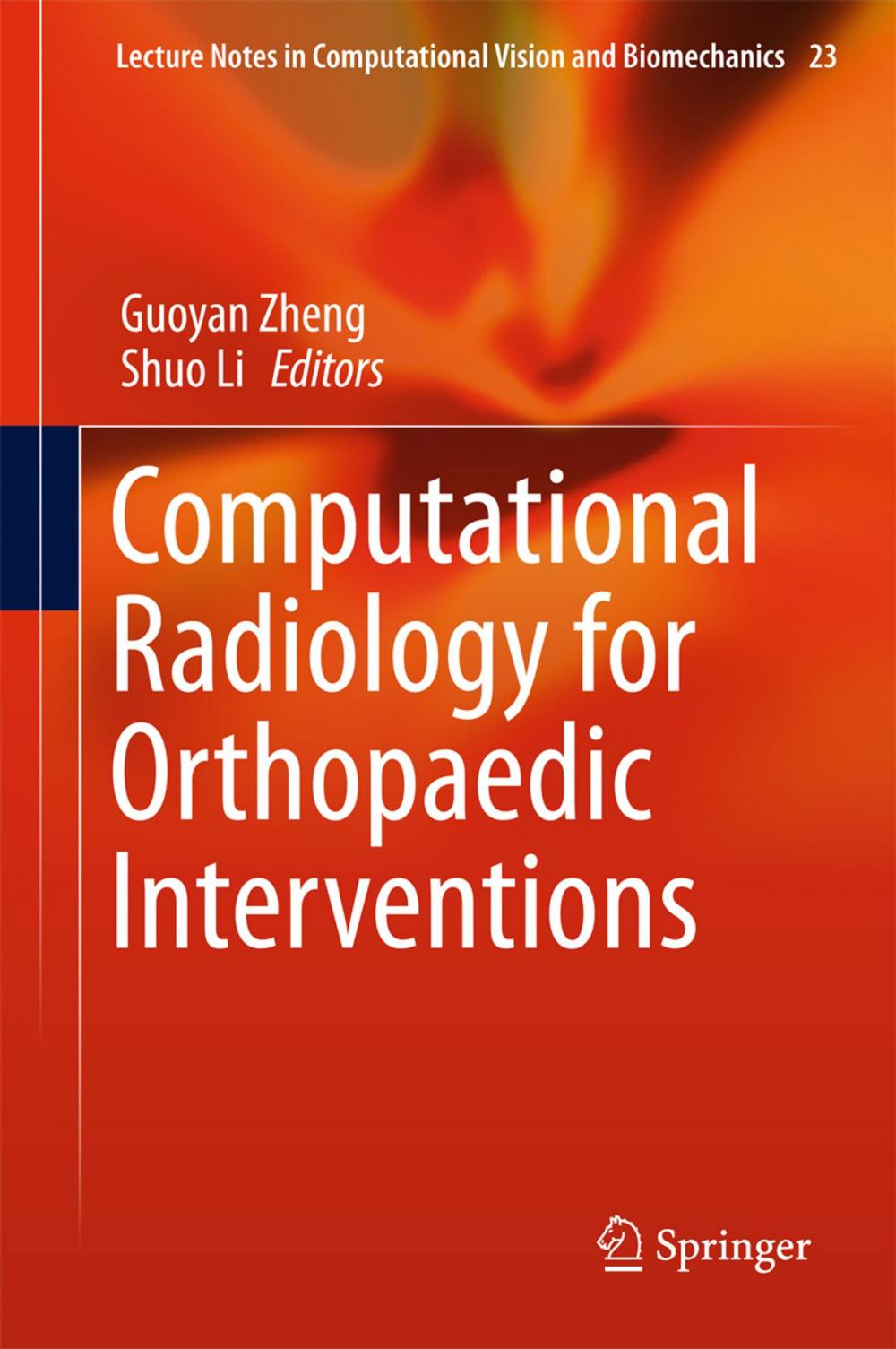 Big bigCover of Computational Radiology for Orthopaedic Interventions