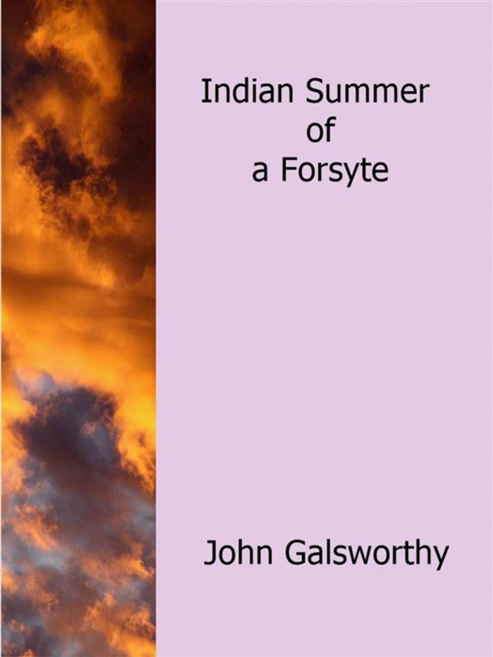 Big bigCover of Indian Summer of a Forsyte
