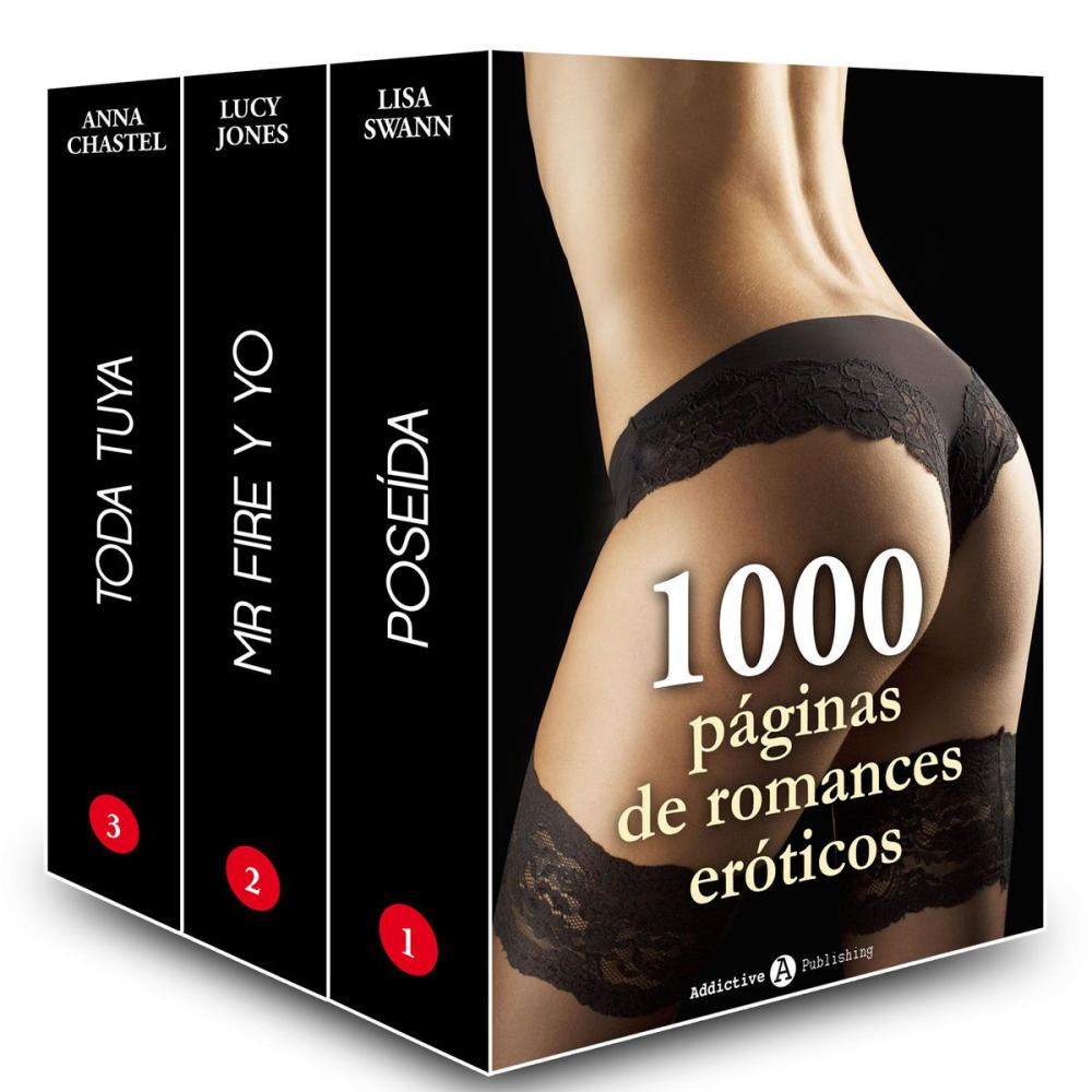 Big bigCover of 1000 páginas de romances eróticos