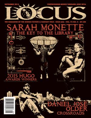 Book cover of Locus Magazine, Issue #656, September 2015