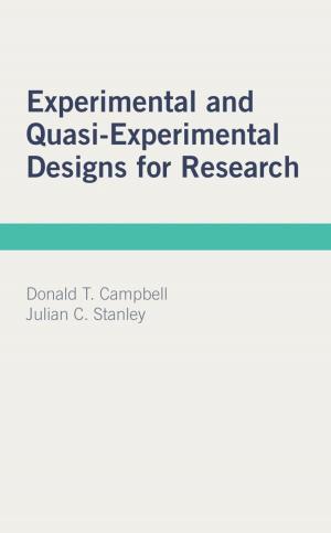 Cover of the book Experimental and Quasi-Experimental Designs for Research by J.C. Ryle
