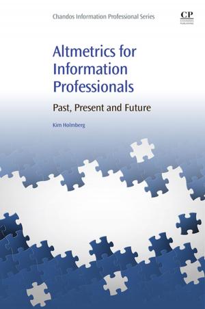 Cover of the book Altmetrics for Information Professionals by Yong Bai, Qiang Bai