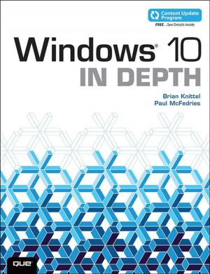 Book cover of Windows 10 In Depth (includes Content Update Program)
