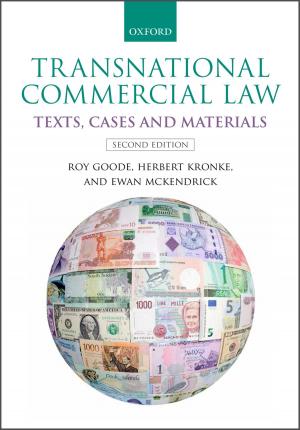 Cover of the book Transnational Commercial Law by Giacinto della Cananea