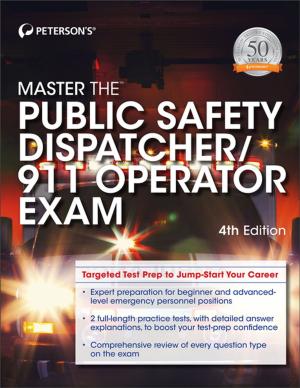 Cover of the book Master the Public Safety Dispatcher/911 Operator Exam by Peterson's, Mark Alan Stewart