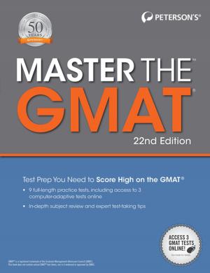 Cover of the book Master the GMAT, 22nd Edition by Marion