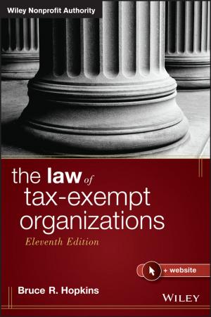 Cover of the book The Law of Tax-Exempt Organizations by Pierre-Camille Lacaze, Jean-Claude Lacroix