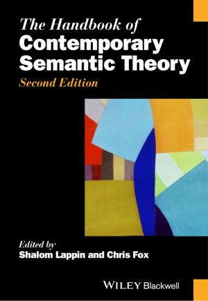 Cover of the book The Handbook of Contemporary Semantic Theory by Caroline Baum