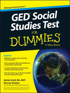 Cover of the book GED Social Studies For Dummies by Anne Colby, Thomas Ehrlich, William M. Sullivan, Jonathan R. Dolle