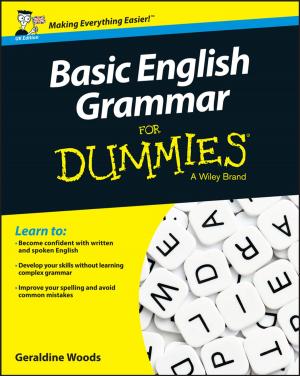Cover of the book Basic English Grammar For Dummies - UK by Matthew Stephenson