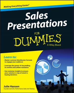 Cover of the book Sales Presentations For Dummies by 