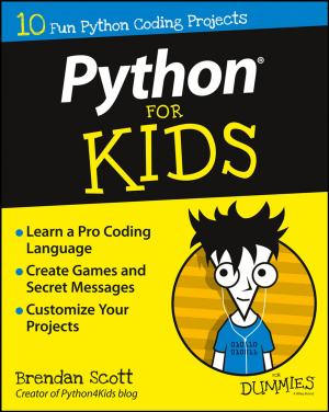 Cover of the book Python For Kids For Dummies by Hilary Du Cane, Sue Baic, Nigel Denby, Danna Korn