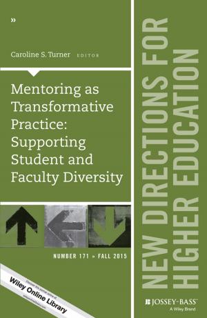 Cover of the book Mentoring as Transformative Practice: Supporting Student and Faculty Diversity by Alison Parks-Whitfield