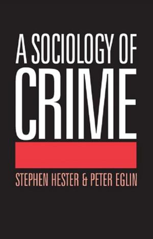 Cover of the book A Sociology of Crime by Richard J. Mueller