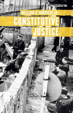 Cover of the book Constitutive Justice by Z. Kampf, T. Liebes