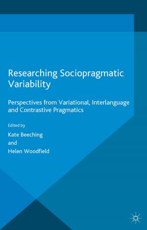 Cover of the book Researching Sociopragmatic Variability by Naomi Segal, Daniela Koleva