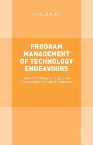 Cover of the book Program Management of Technology Endeavours by Elizabeth Van Wie Davis
