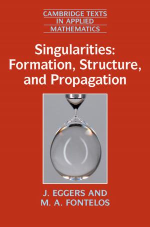 Cover of the book Singularities: Formation, Structure, and Propagation by William G. Gray, Genetha A. Gray