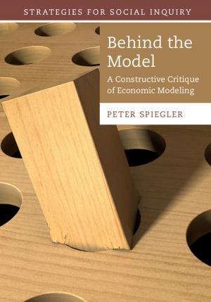 Cover of the book Behind the Model by Christina Morina
