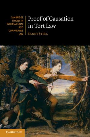 Cover of the book Proof of Causation in Tort Law by Sherri Franks Johnson